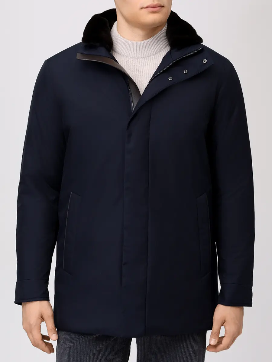 Куртка однотонная