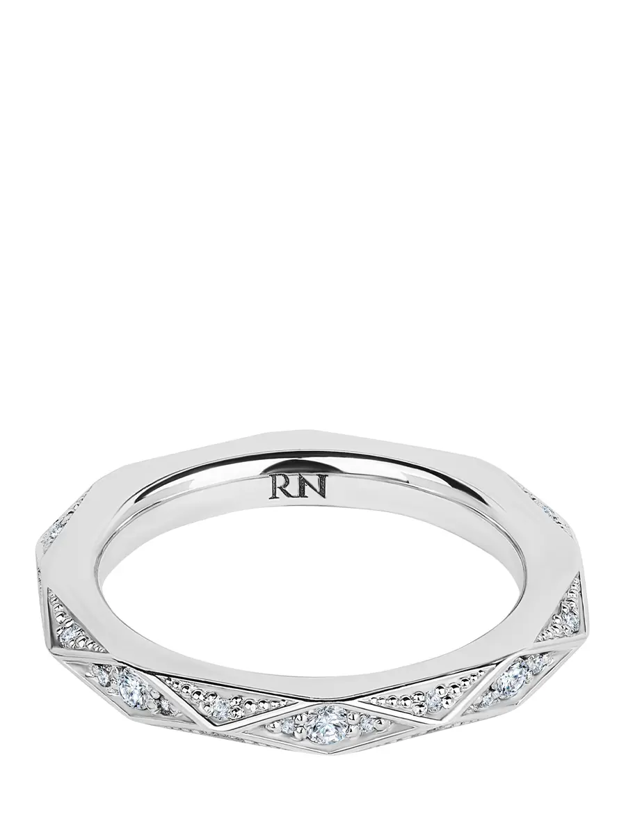 Обручальное кольцо «Геометрия»