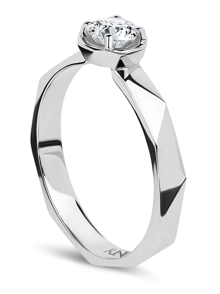 Кольцо помолвочное «Призма»