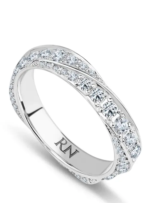 Кольцо обручальное «Спираль» ROMAN NIKONOV