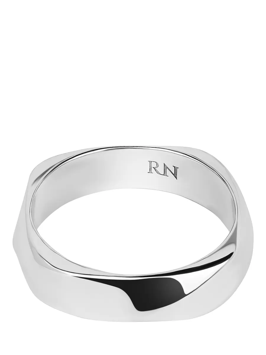 Кольцо обручальное «Спираль»