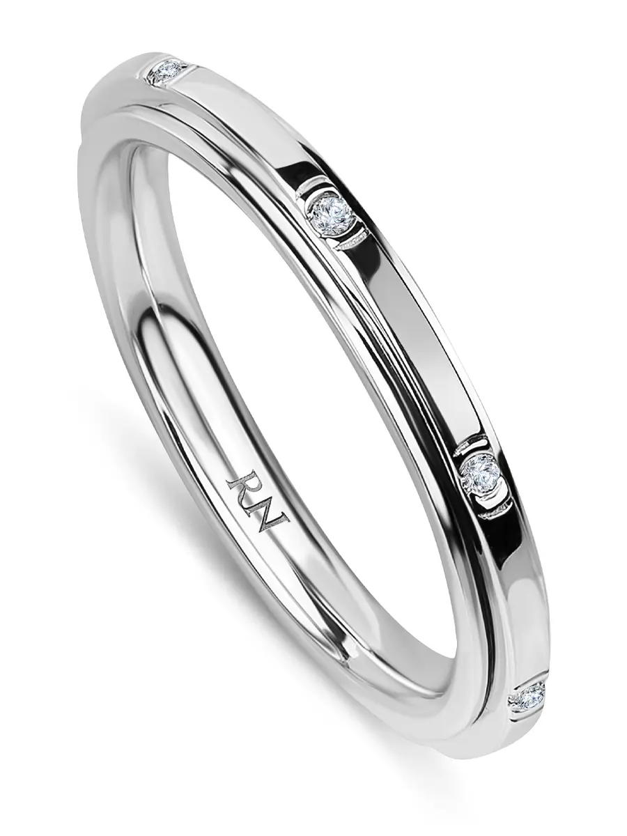 Обручальное кольцо «Сатурн»