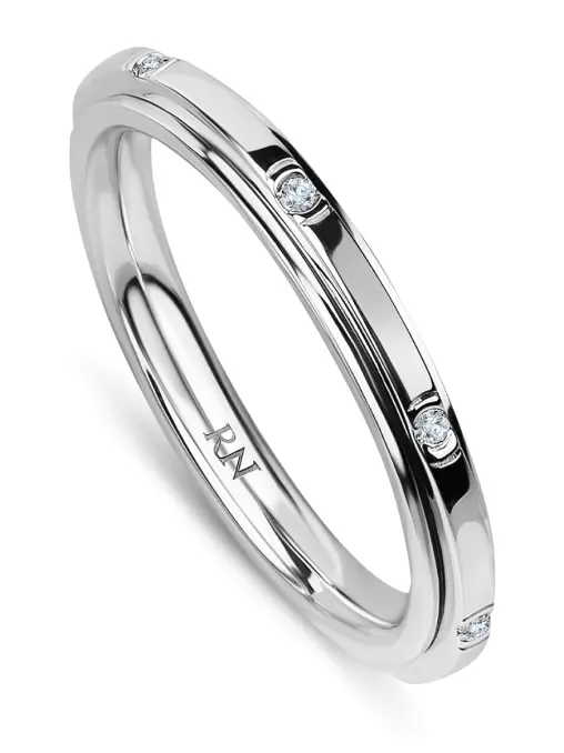 Обручальное кольцо «Сатурн» ROMAN NIKONOV