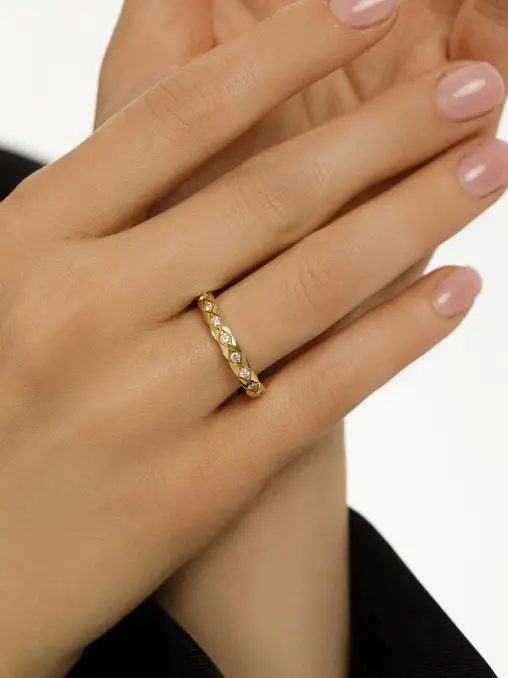 Кольцо обручальное «Сфера» ROMAN NIKONOV