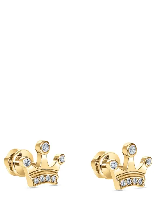 Пусеты «Корона» ROMAN NIKONOV