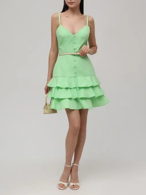 Платье Florence хлопковое WHITE LILY