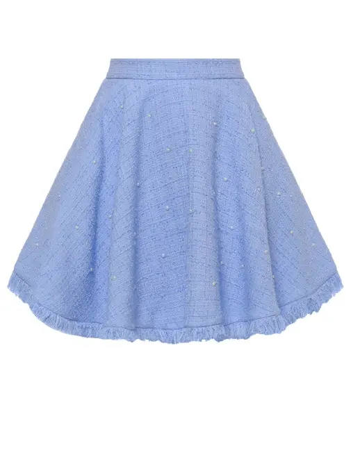 Юбка Celeste твидовая WHITE LILY