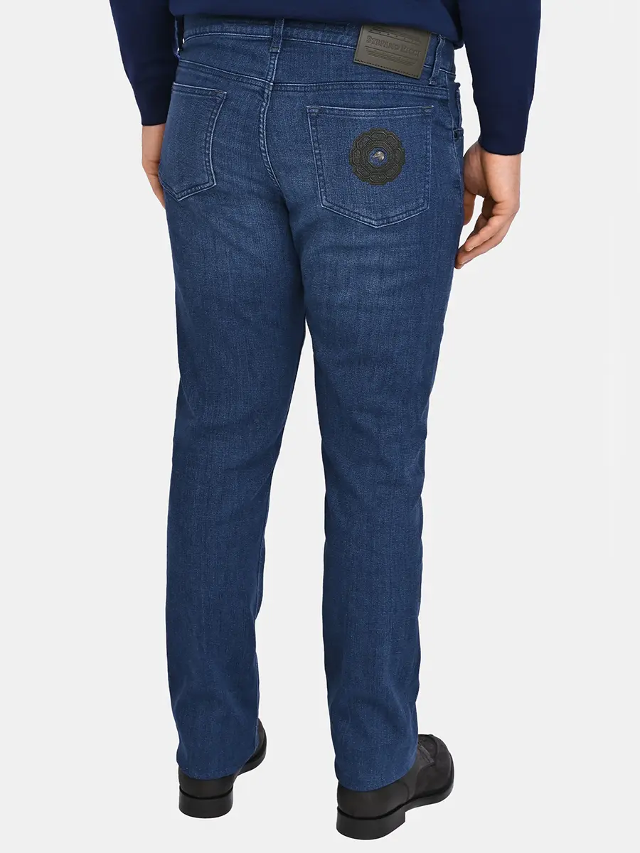 Джинсы хлопковые