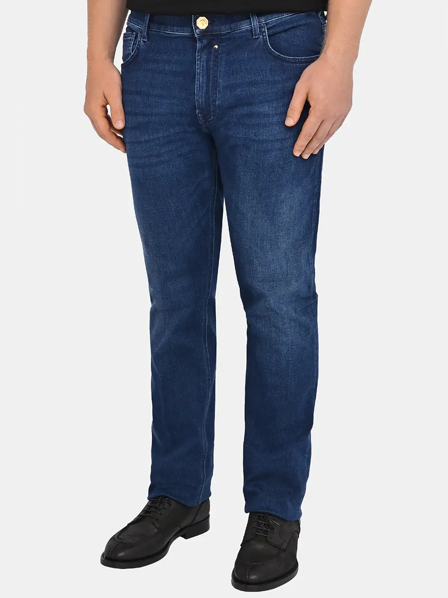 Джинсы хлопковые
