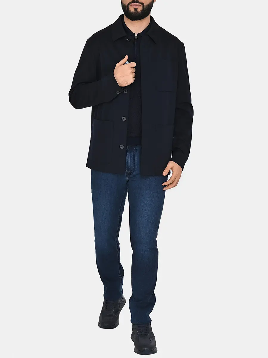 Джинсы однотонные