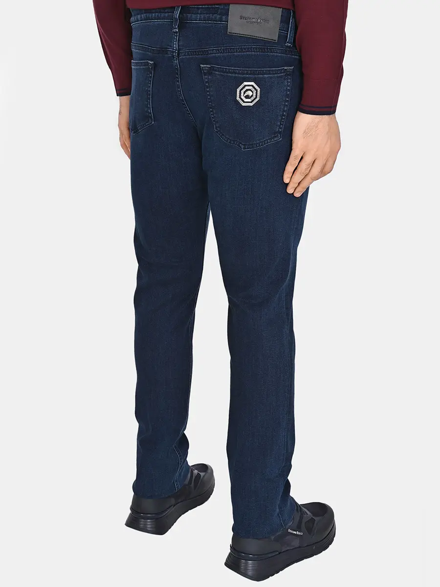 Джинсы однотонные