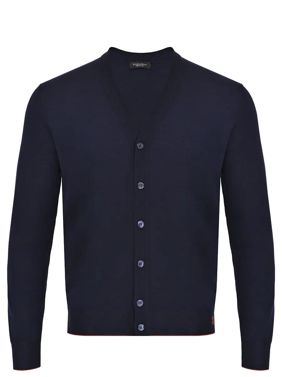 Кардиган однотонный