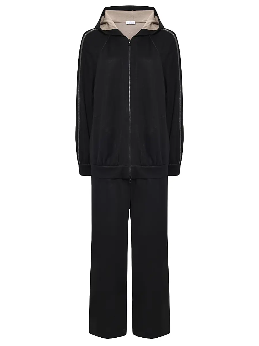 Костюм из хлопка и шелка