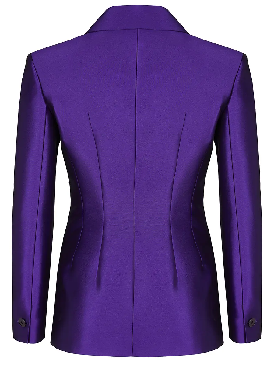 Жакет однотонный