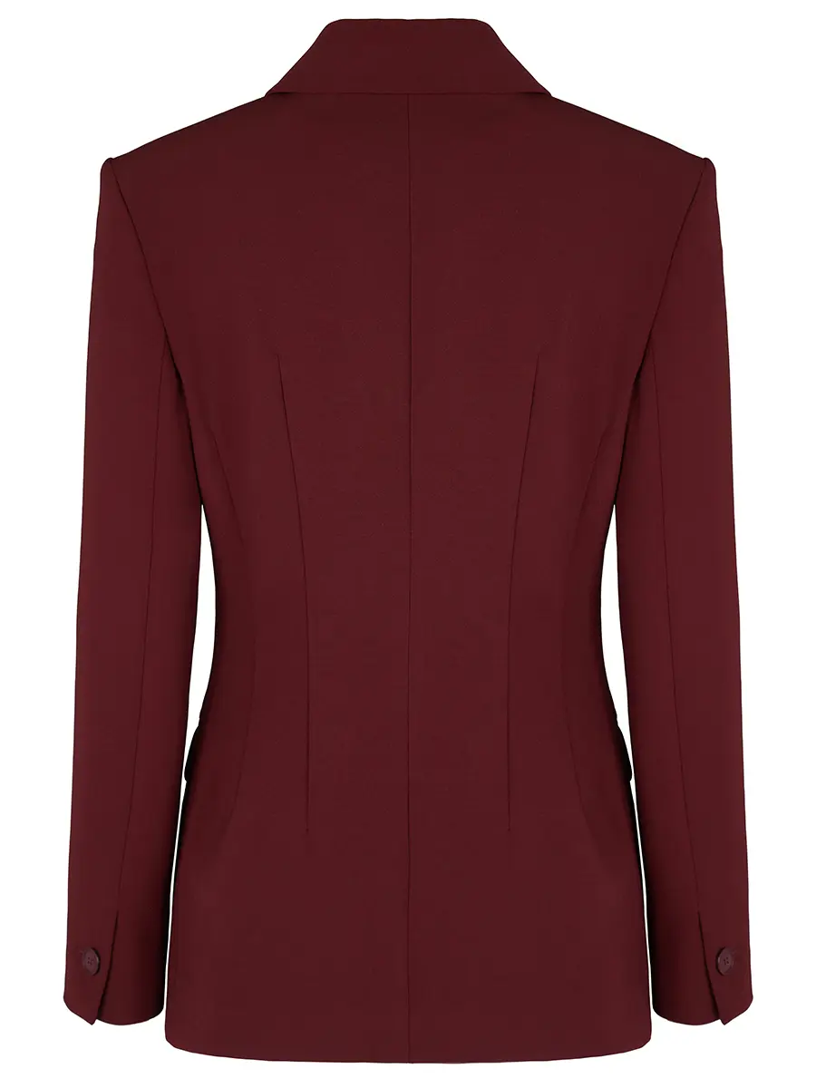 Жакет однотонный