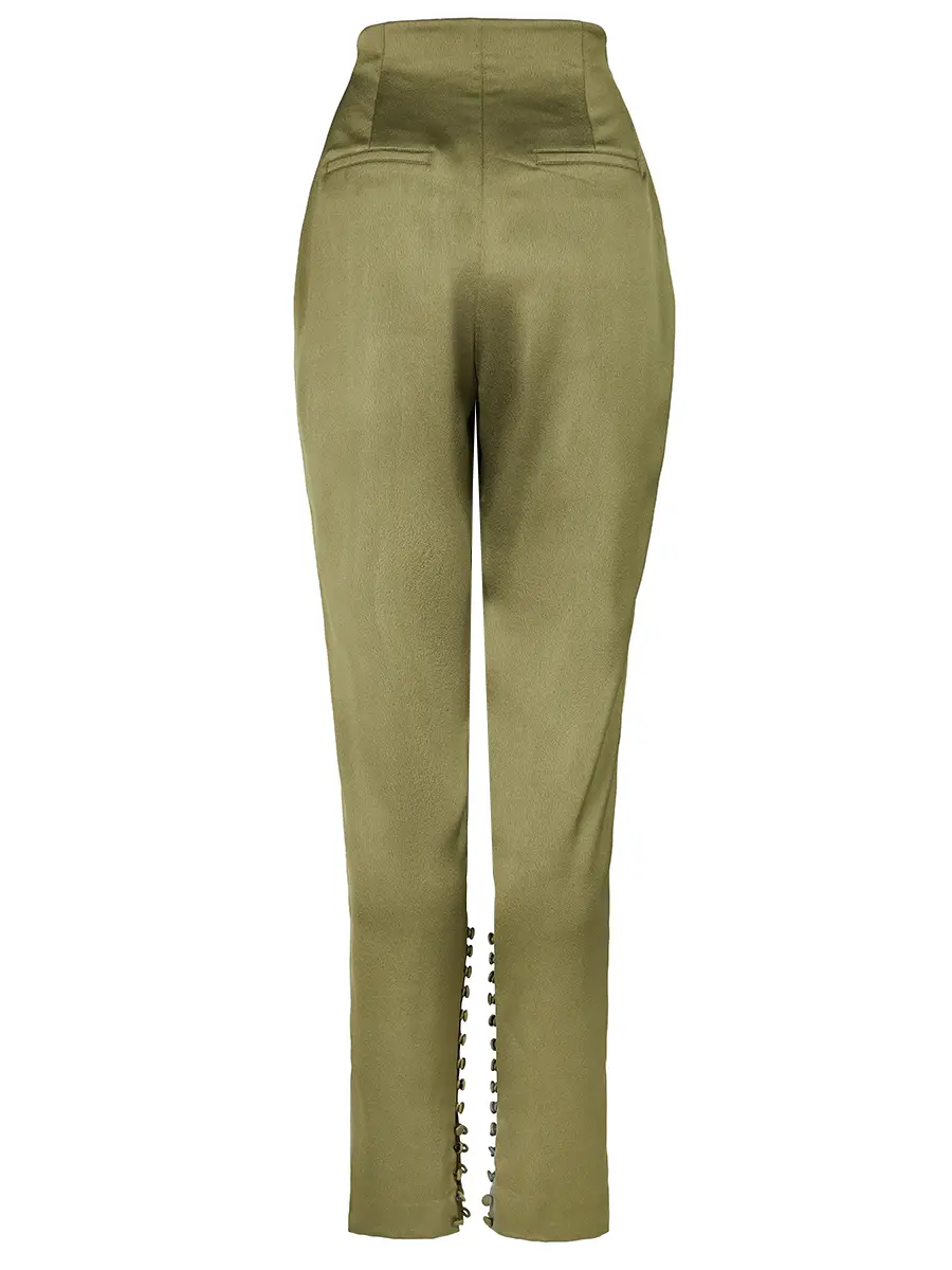 Брюки однотонные