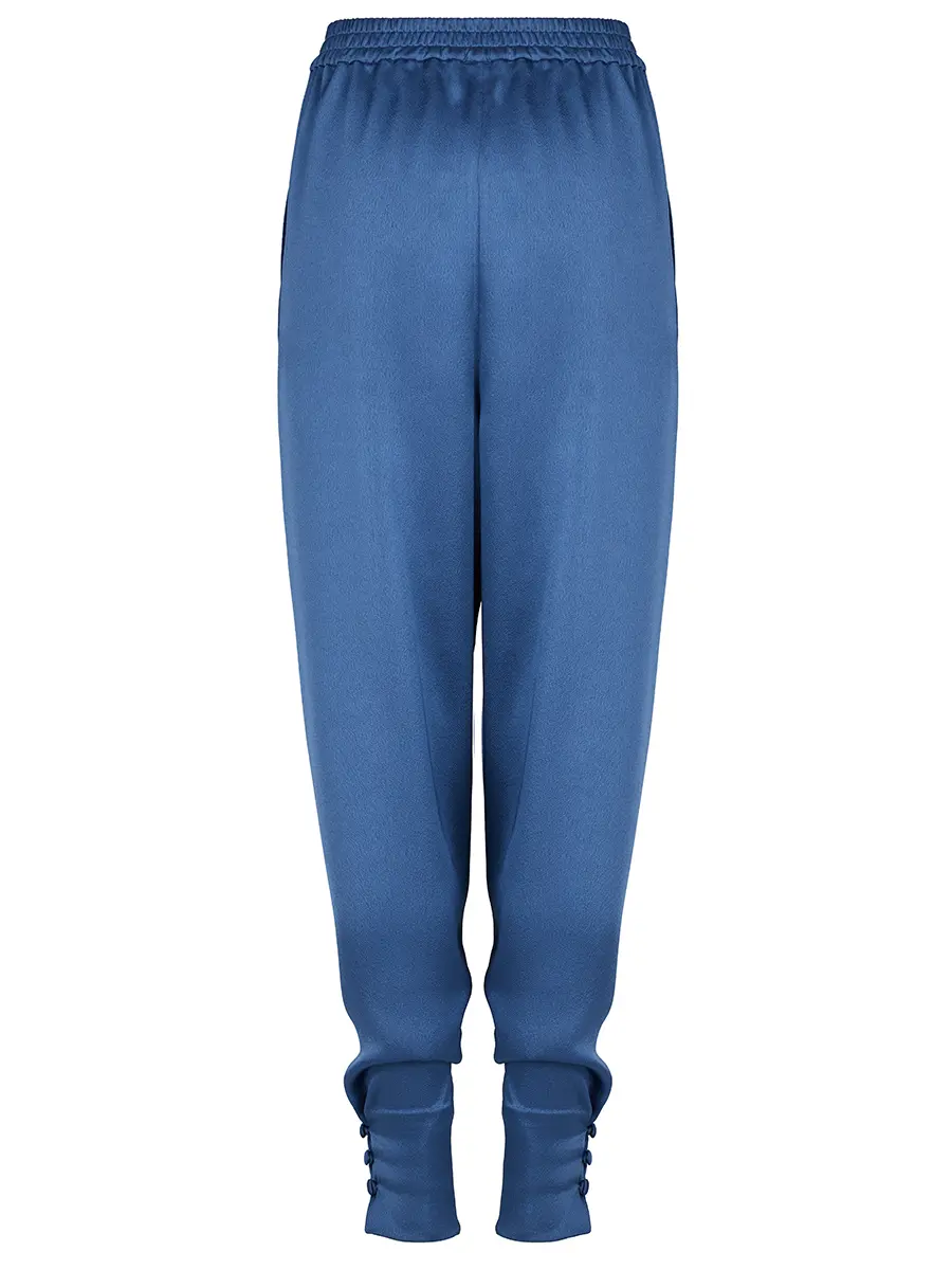 Брюки-шаровары однотонные