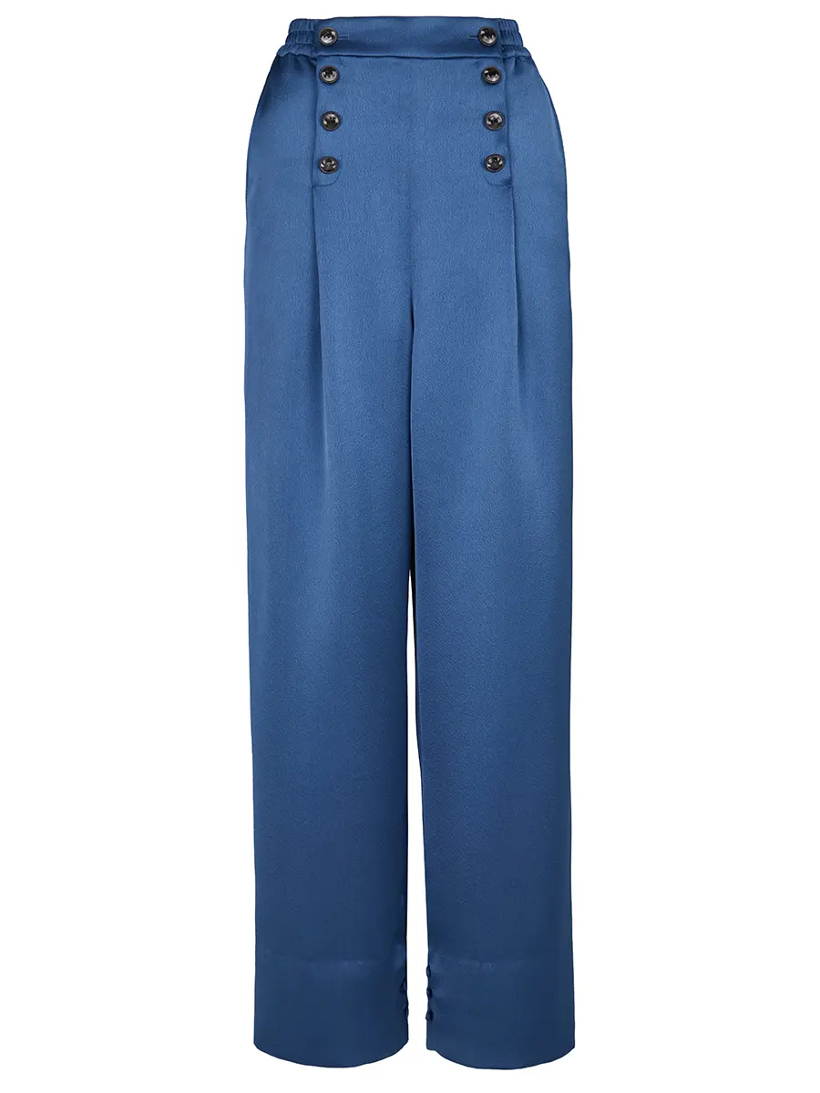 Брюки-шаровары однотонные