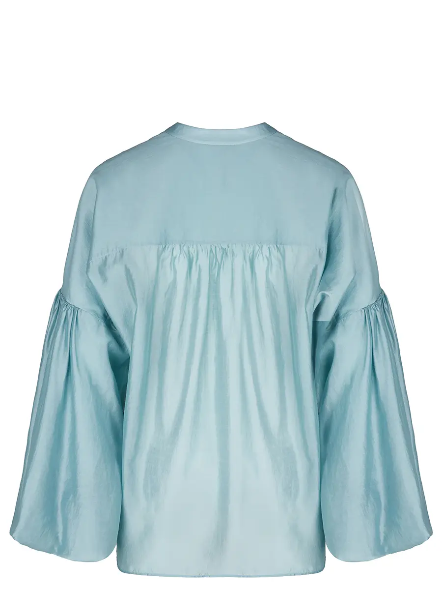 Блуза однотонная