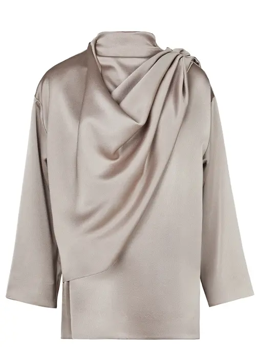 Блуза однотонная TAMI GEE