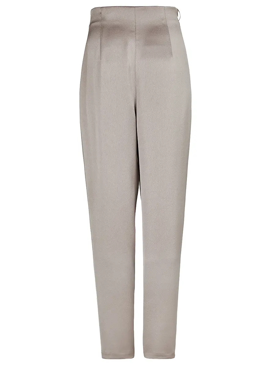 Брюки однотонные