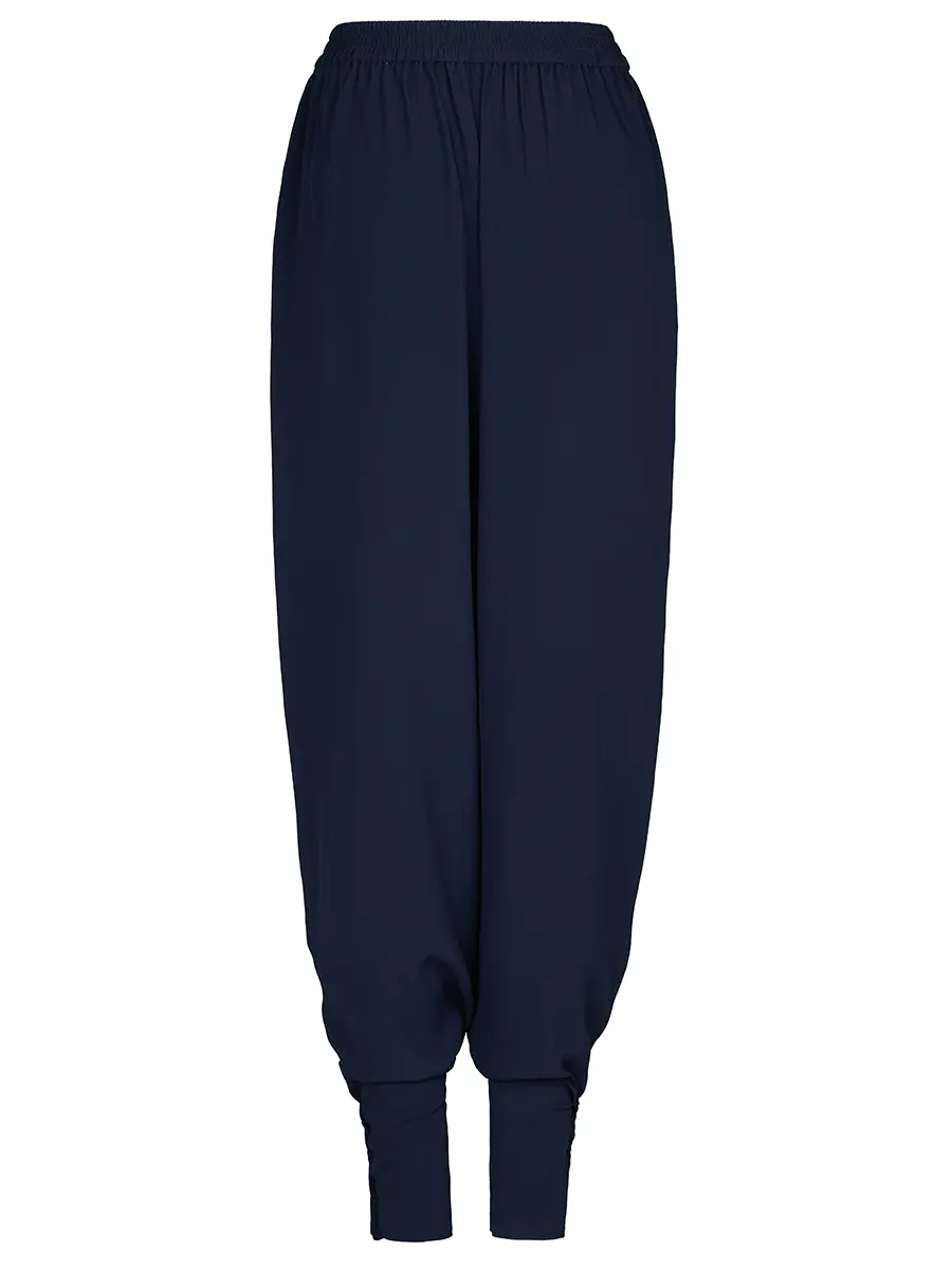 Брюки-шаровары однотонные