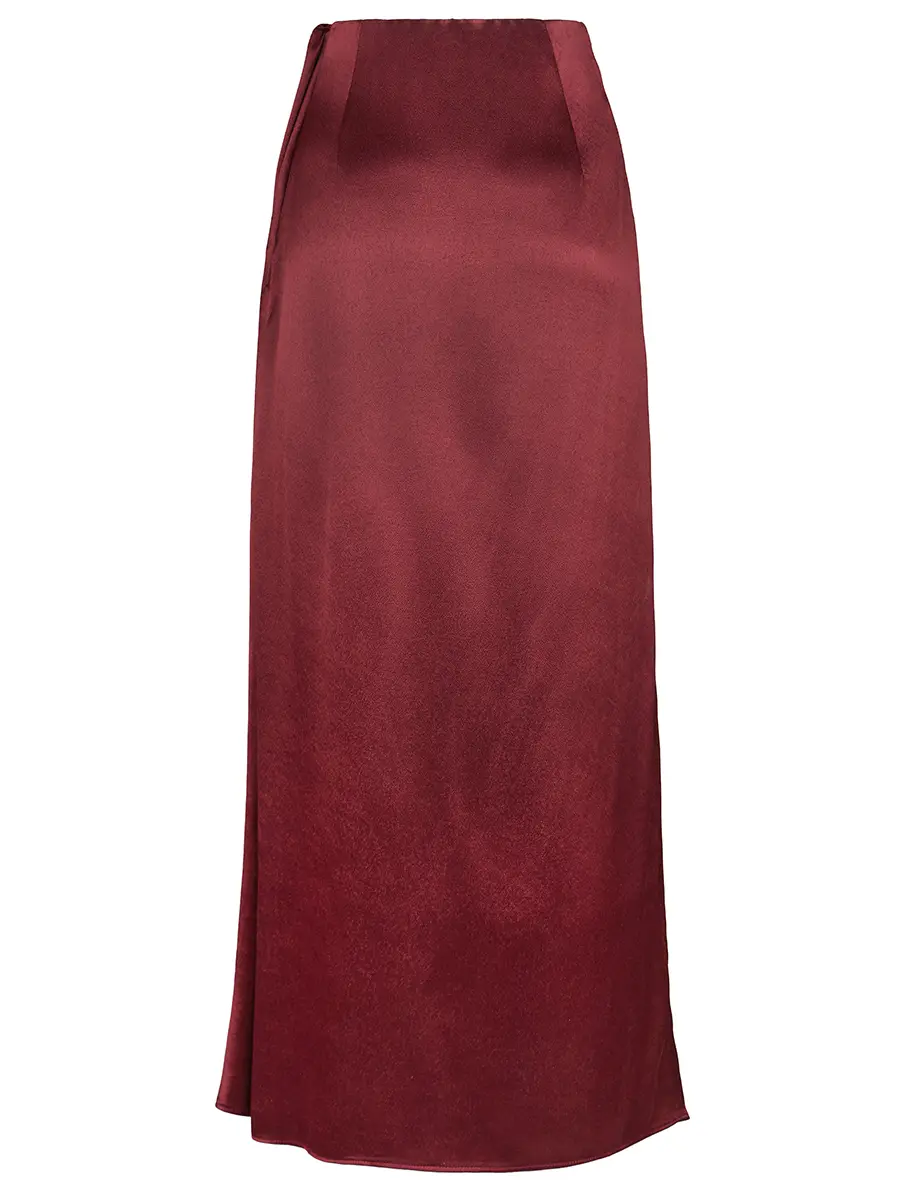 Юбка однотонная