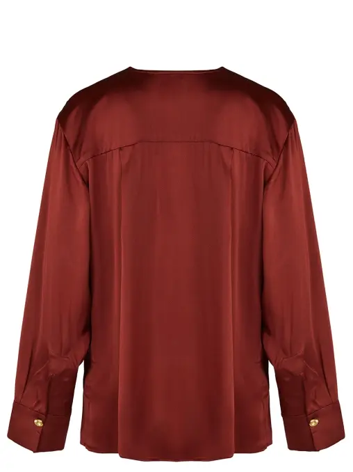 Блуза однотонная TAMI GEE