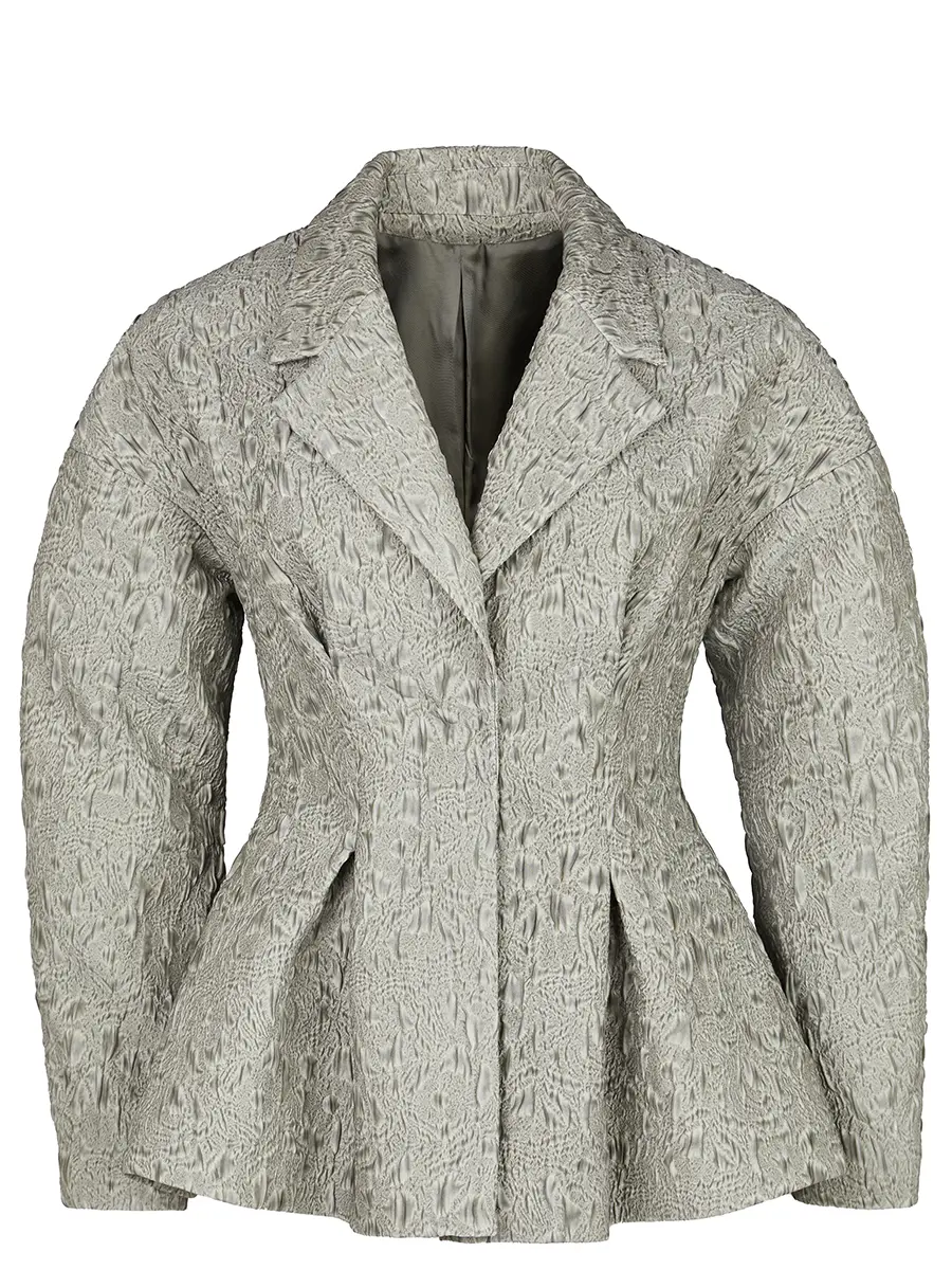 Жакет однотонный