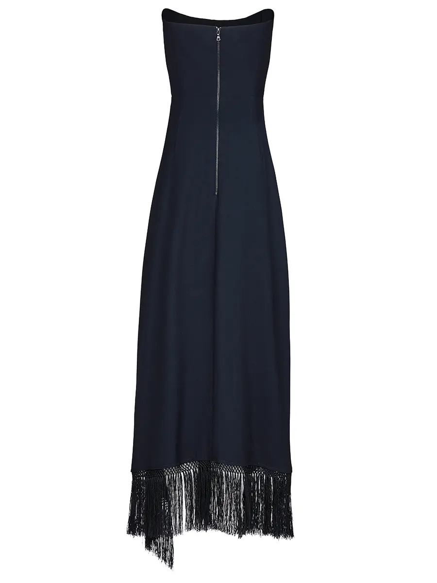 Платье корсетное миди