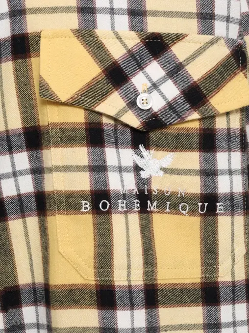 Рубашка хлопковая MAISON BOHEMIQUE