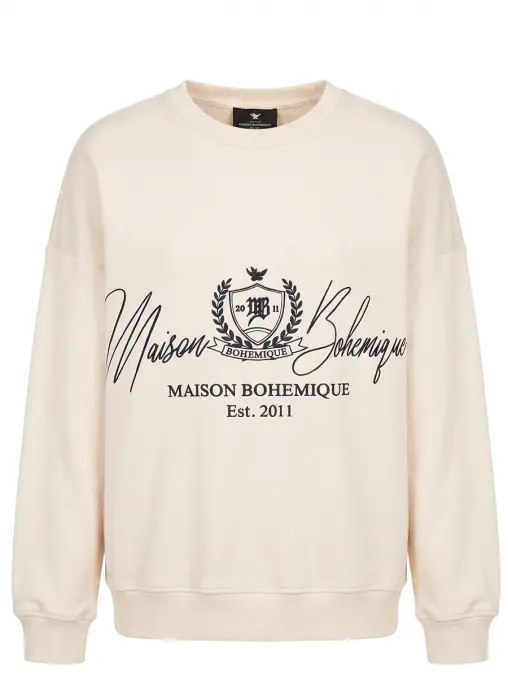 Толстовка хлопковая MAISON BOHEMIQUE