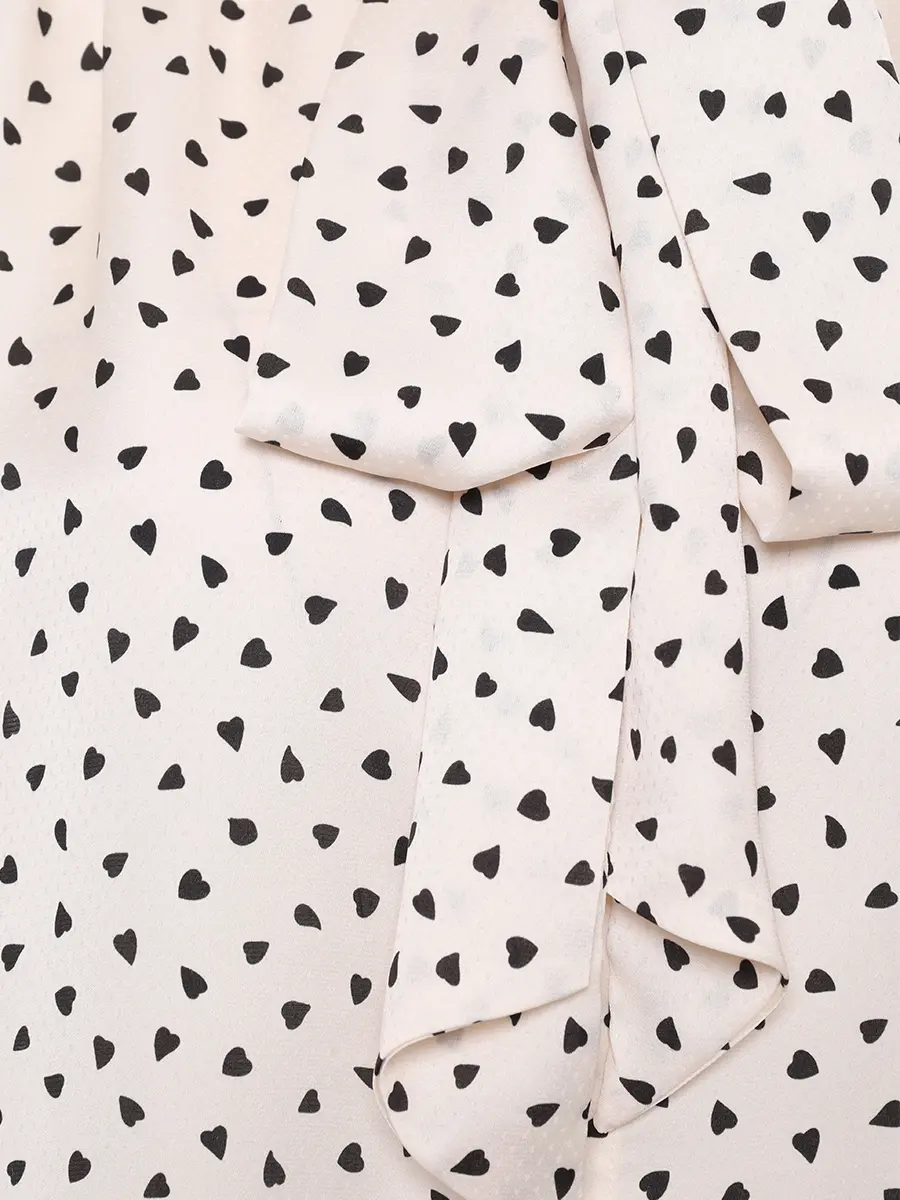 Блуза с принтом