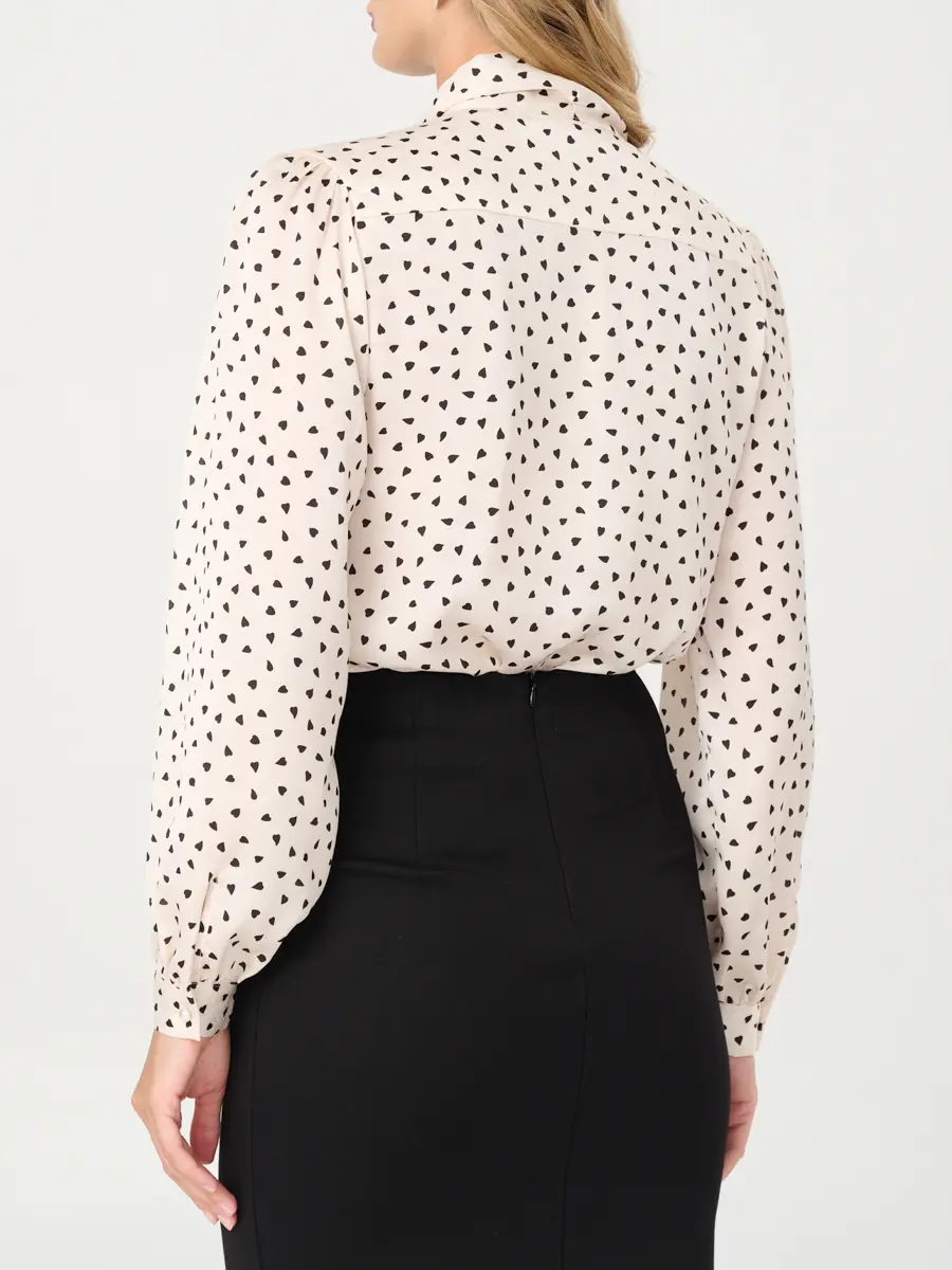 Блуза с принтом