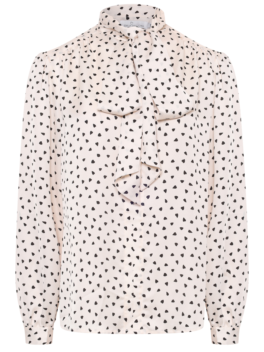 Блуза с принтом