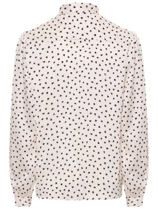 Блуза с принтом EMILIA DELL'ORO