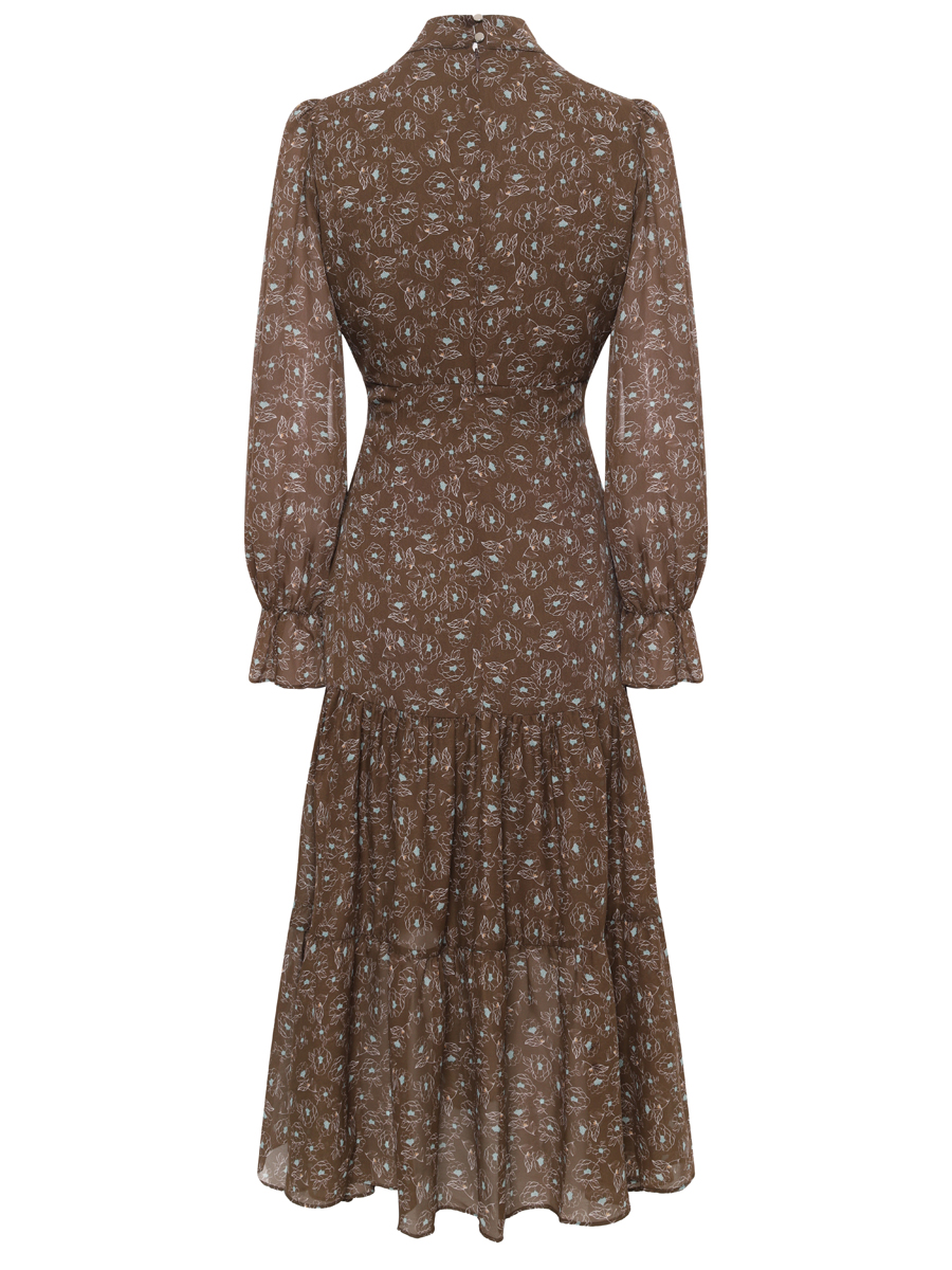 Платье шифоновое