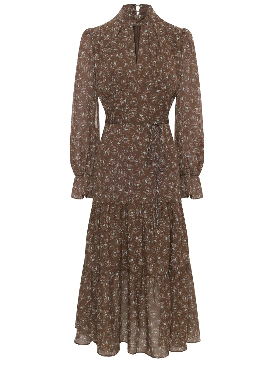 Платье шифоновое