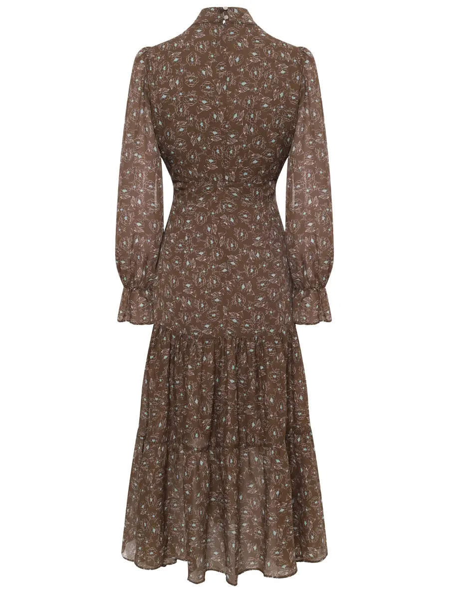 Платье шифоновое