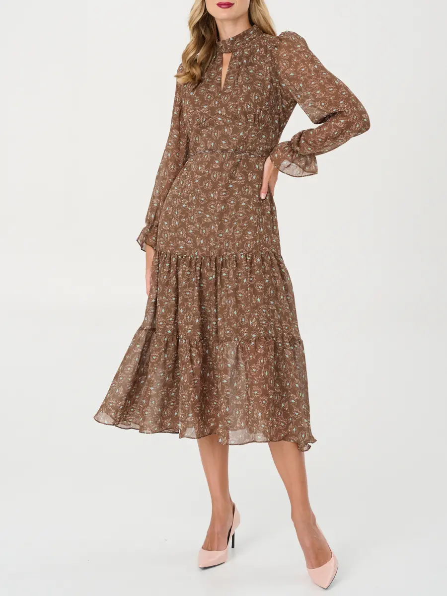 Платье шифоновое