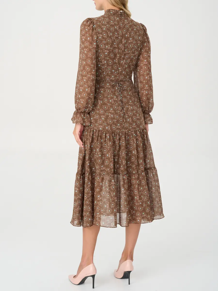 Платье шифоновое