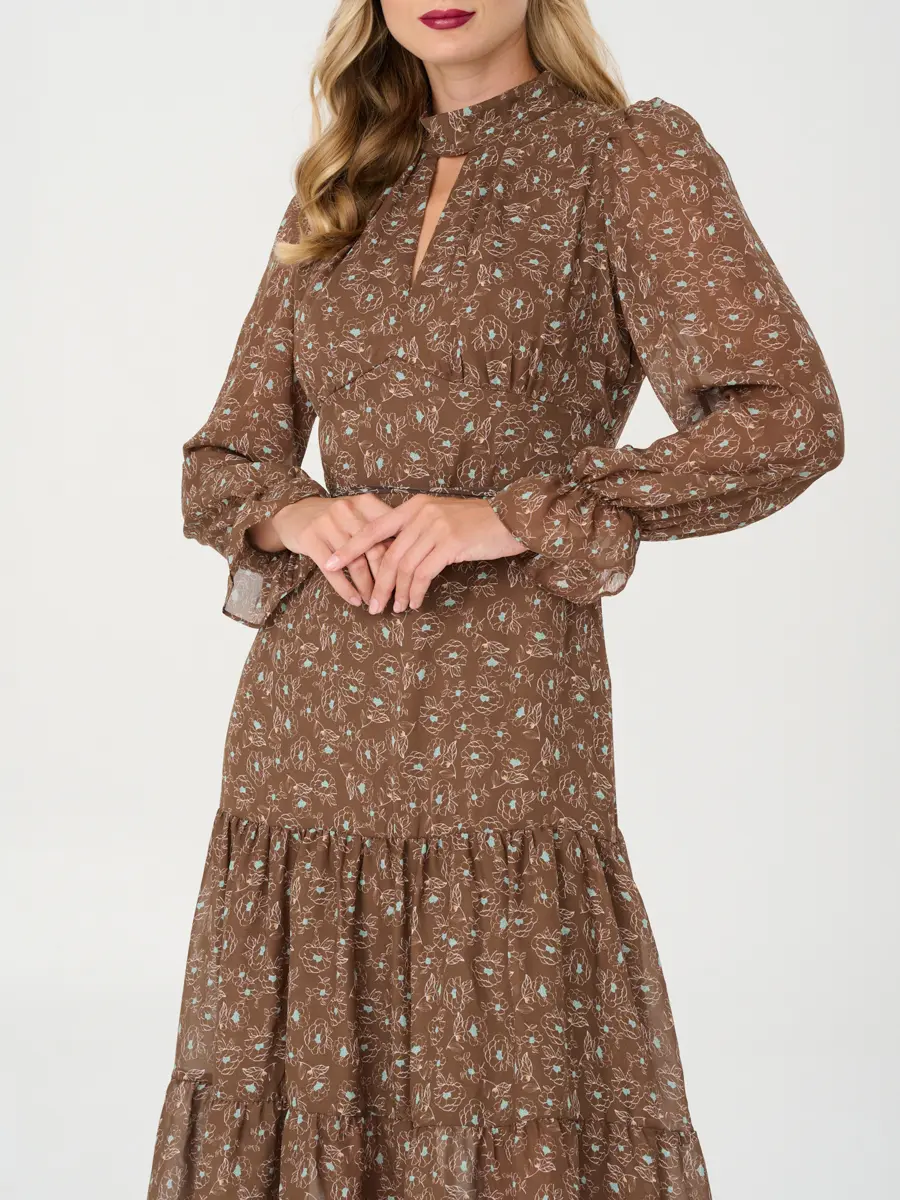 Платье шифоновое