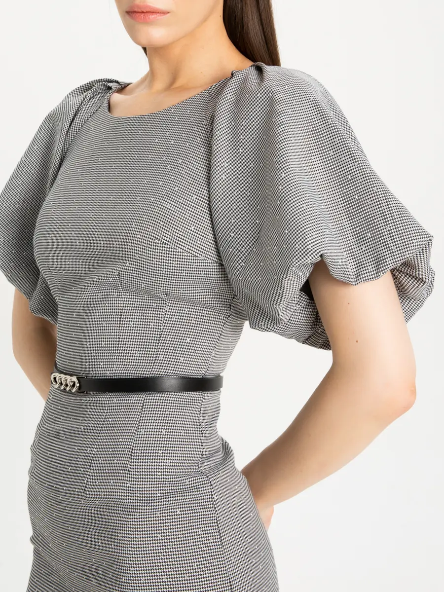 Платье со стразами