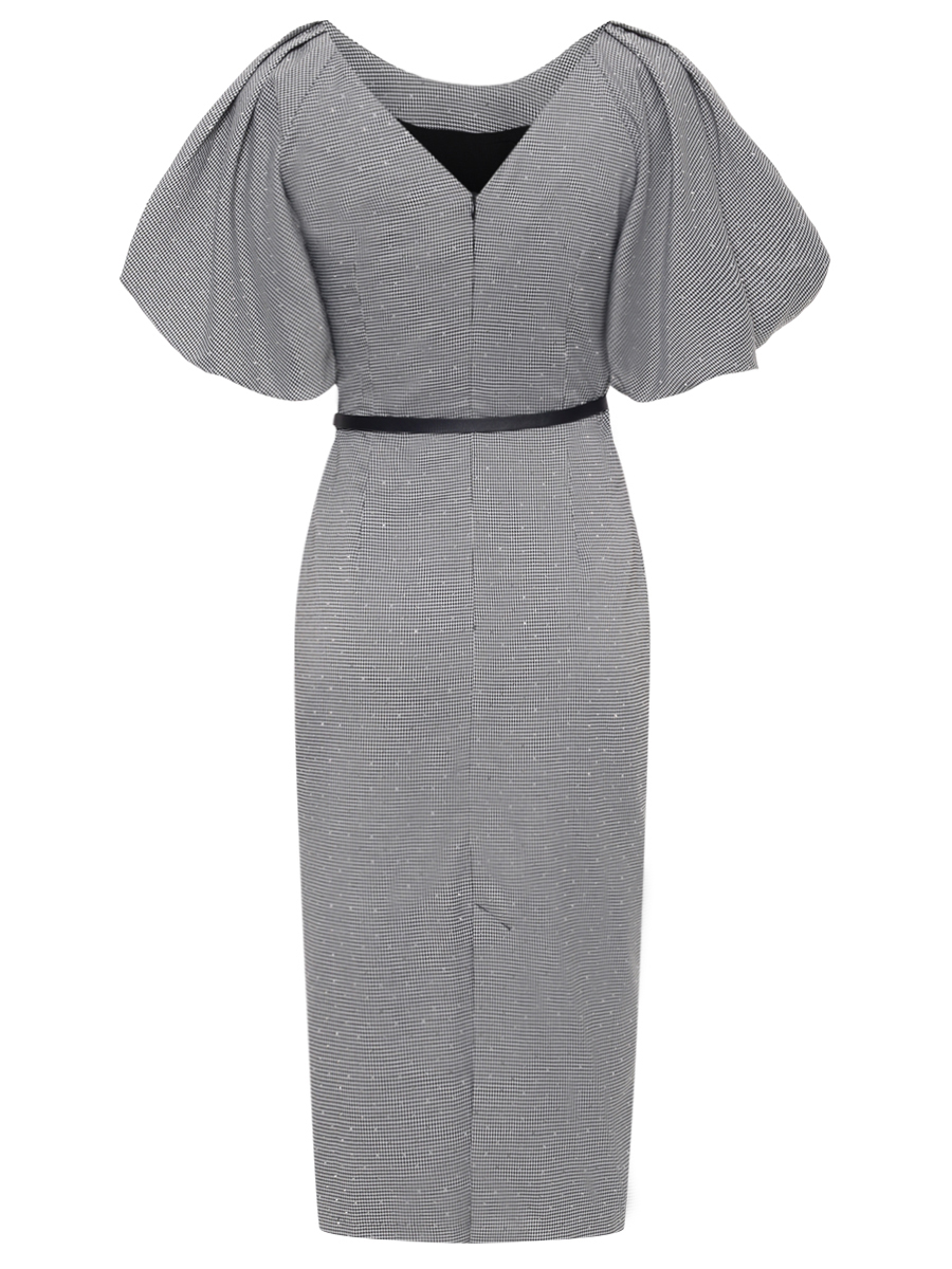 Платье со стразами