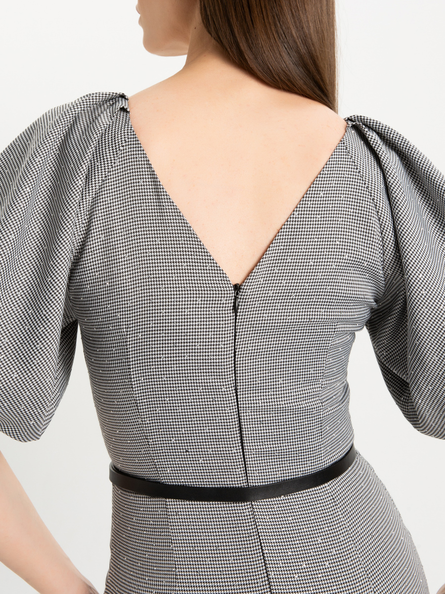 Платье со стразами