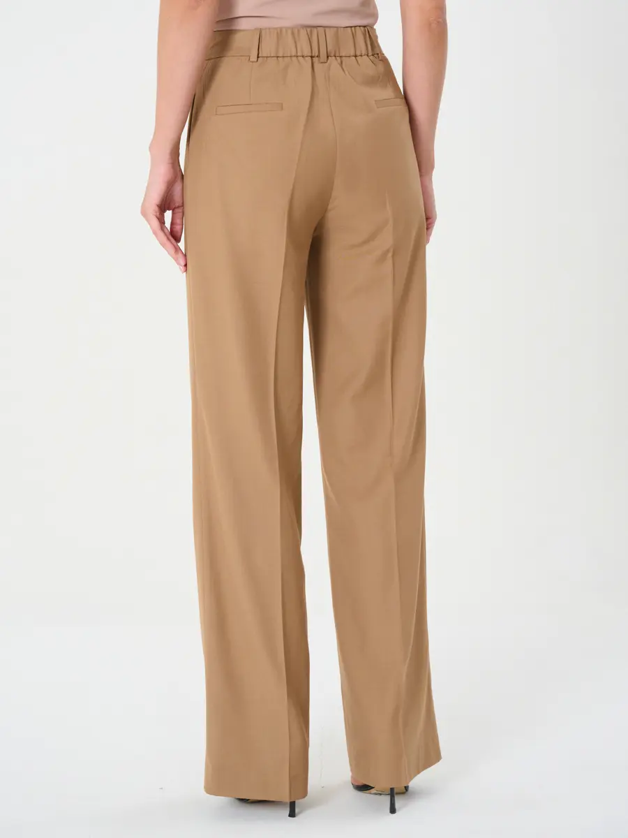 Брюки однотонные