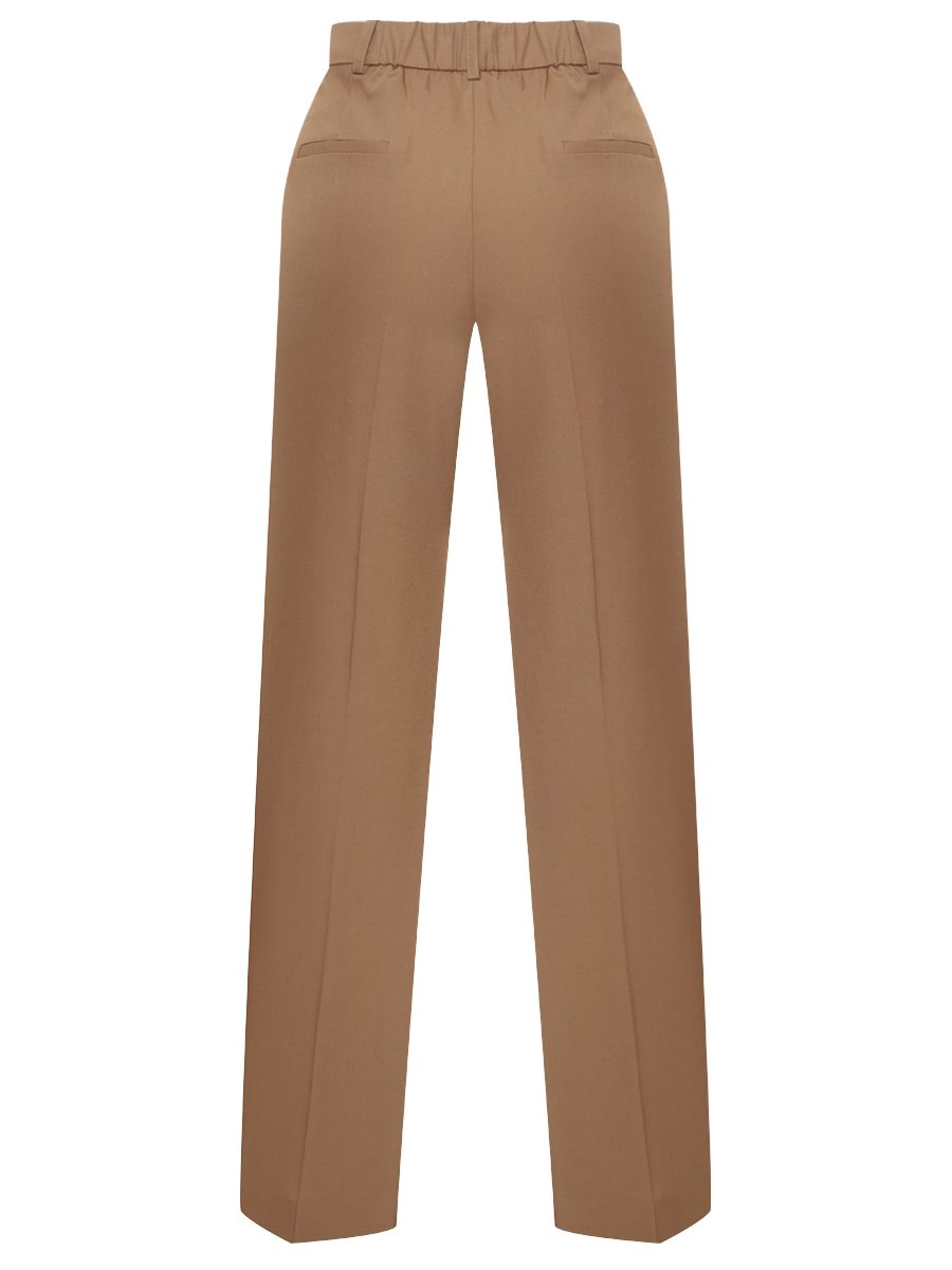 Брюки однотонные