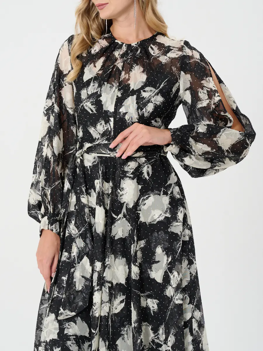 Платье шифоновое