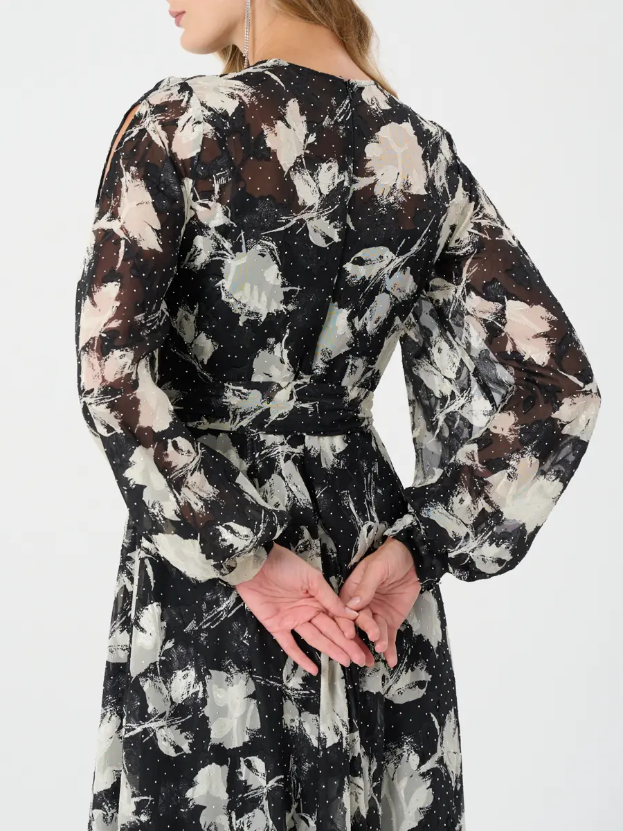 Платье шифоновое