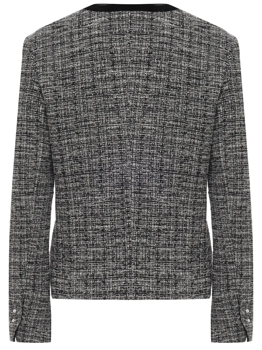 Жакет твидовый